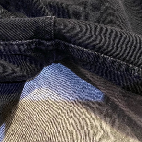Gap vintage black Boot Cut jeans SZ 14 Ankle slightly distressed 100% cotton GUC - Picture 7 of 11